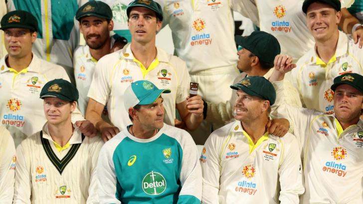 Justin Langer was sacked weeks after Australia won the Ashes. Picture: Robert Cianflone/Getty Images