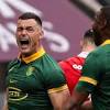 Springboks vs Wales 2024